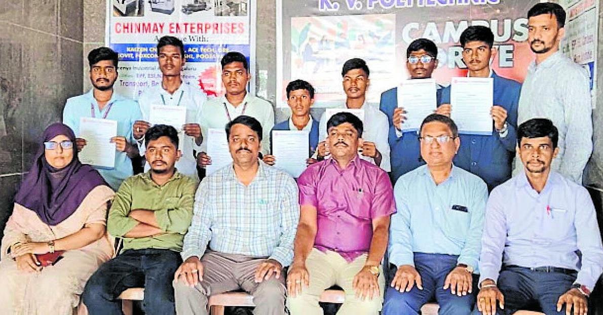 ಪಾಲಿಟೆಕ್ನಿಕ್ ಕಾಲೇಜು: ಶೇ 100ರ ಉದ್ಯೋಗ ನೇಮಕಾತಿ