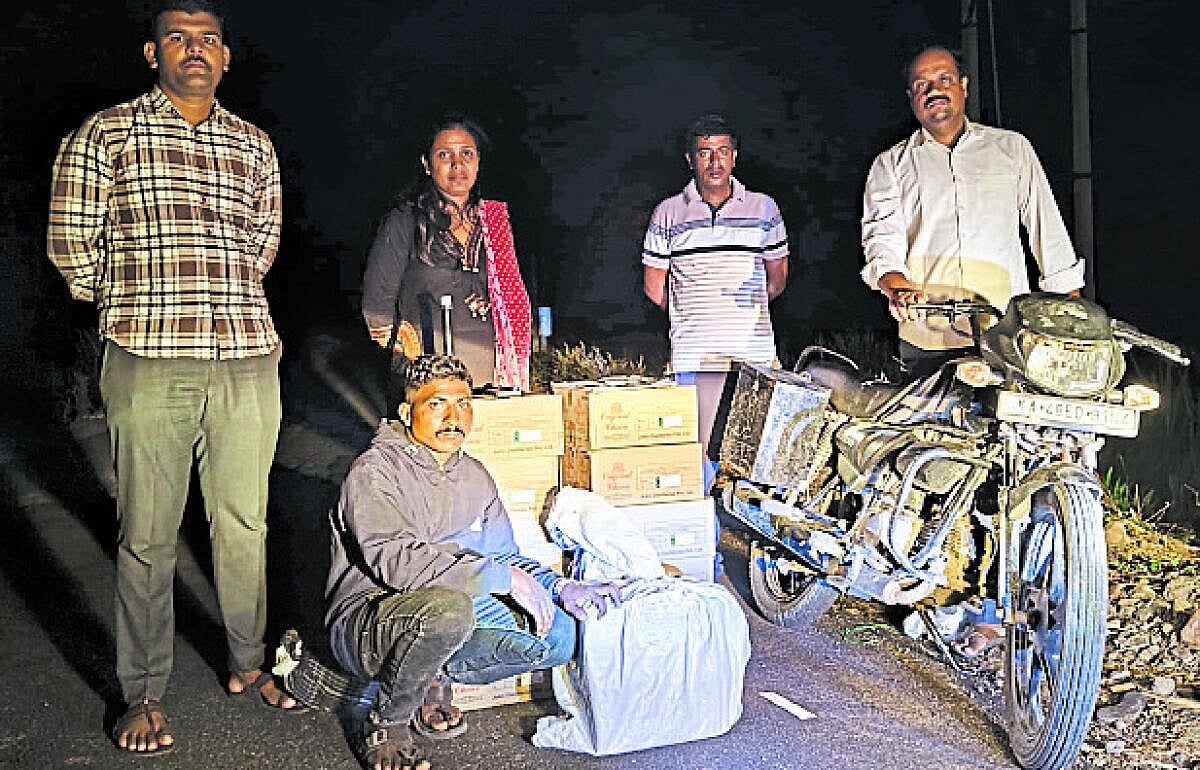 ಅಕ್ರಮ ಮದ್ಯ ಮಾರಾಟ: ವ್ಯಕ್ತಿ ಬಂಧನ