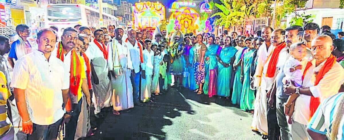 ಶ್ರೀನಿವಾಸಪುರದಲ್ಲಿ ಬಸವ ಜಯಂತಿ