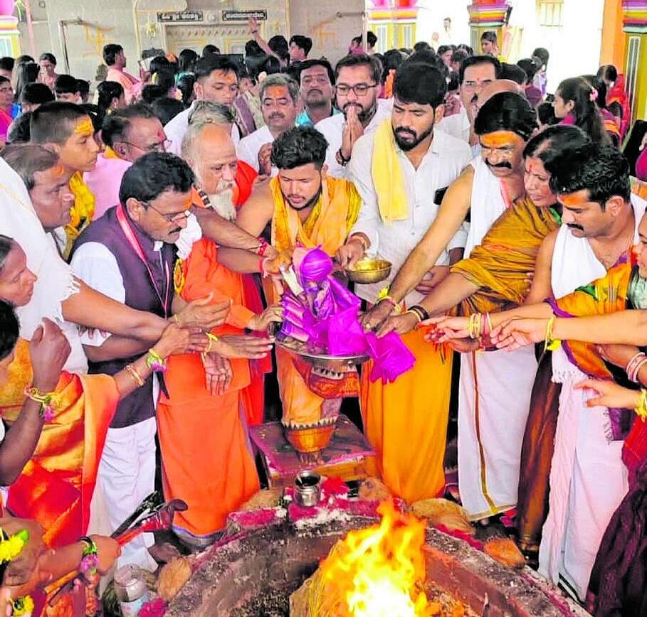 ಚಂದನಮಹಾದೇವಿ ದೇವಾಲಯ ಲೋಕಾರ್ಪಣೆ