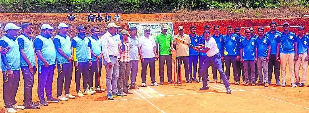‘ಹುಲಿಮಿತ್ರ’ ಯೋಜನೆಯಡಿ ಕ್ರಿಕೆಟ್ ಟೂರ್ನಿ