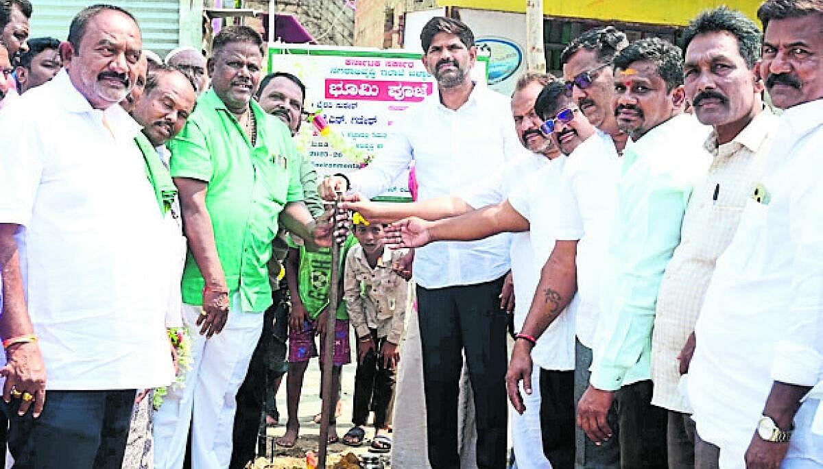 ಒಳಚರಂಡಿ ಕಾಮಗಾರಿಗೆ ಚಾಲನೆ