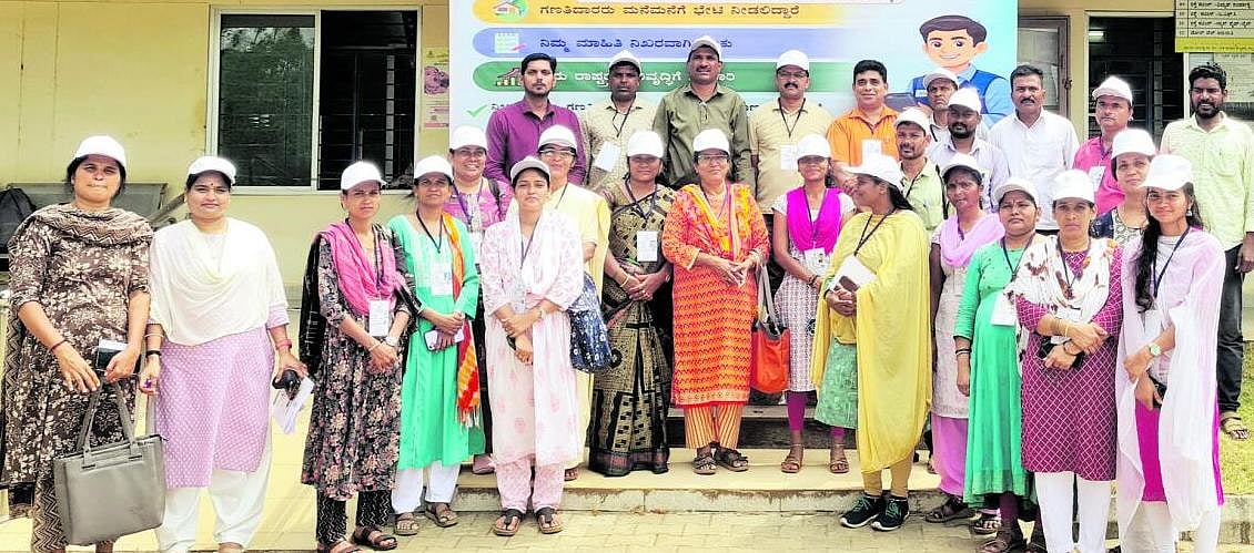 ಗಣತಿ ಕಾರ್ಯಕ್ಕೆ ಪ. ಪಂ. ವ್ಯಾಪ್ತಿಯಲ್ಲಿ ಚಾಲನೆ