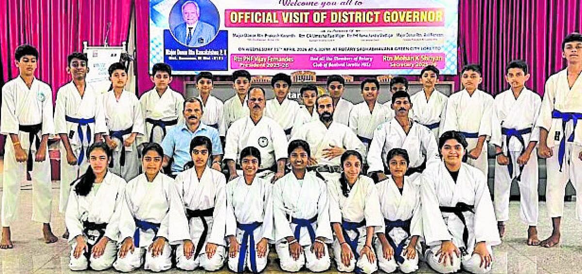 ಕರಾಟೆ ಶಿಬಿರ ಸಮಾರೋಪ
