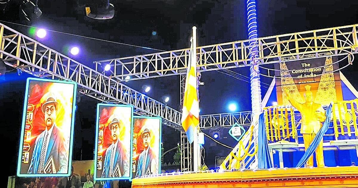 ಬಿಸಿಲೂರಲ್ಲಿ ‘ದಲಿತ ಸೂರ್ಯ’ನ ಮೆರವಣಿಗೆ
