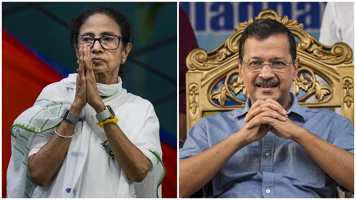ದೀದಿ ಮಾತ್ರ ನಿಮ್ಮನ್ನು ರಕ್ಷಿಸಲು ಸಾಧ್ಯ: ಅರವಿಂದ ಕೇಜ್ರಿವಾಲ್‌