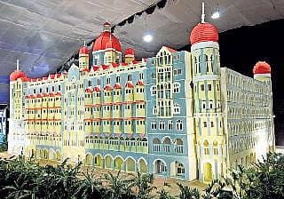 ಕೇಕ್‌ನಲ್ಲಿ ಅರಳಿರುವ ತಾಜ್ ಪ್ಯಾಲೇಸ್