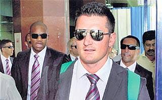 ದಕ್ಷಿಣ ಆಫ್ರಿಕಾ ತಂಡ ಆಗಮನ