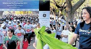 ಐಐಎಸ್ಸಿಯಲ್ಲಿ ಓಡಿ ನಲಿದ ಚಿಣ್ಣರು ವೃದ್ಧರು...