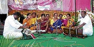 ನಾರೇಯಣೋತ್ಸವದಲ್ಲಿ ಹರಿದ ಗಾನ ಸುಧೆ