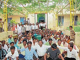 ಕುಡಿಯುವ ನೀರಿಗಾಗಿ ಪ್ರತಿಭಟನೆ