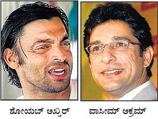 ಪುಸ್ತಕ ವಿವಾದ: ಶೋಯಬ್ ಅಖ್ತರ್ ಮೇಲೆ ಅಕ್ರಮ್ ಟೀಕಾ ಪ್ರಹಾರ