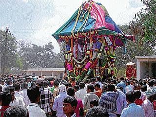ಸಂಭ್ರಮದ ಕೆಂಚಮ್ಮ ದೇವಿ ಜಾತ್ರೆ