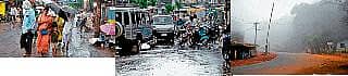 ಜಿಲ್ಲೆ ವಿವಿಧೆಡೆ ಭಾರಿ ಮಳೆ