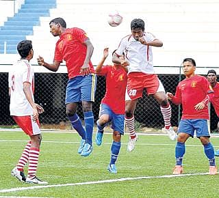 ಸೂಪರ್ ಡಿವಿಷನ್ ಫುಟ್‌ಬಾಲ್: ಎಂಇಜಿ ತಂಡಕ್ಕೆ ಜಯ