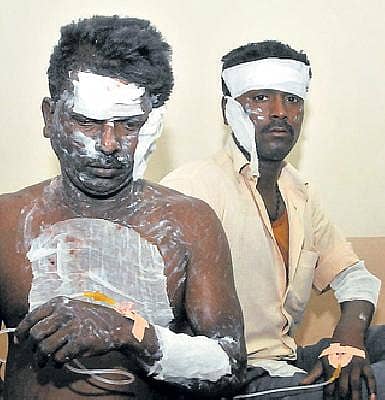 ಸಿಲಿಂಡರ್ ಸ್ಫೋಟ: 9 ಜನರಿಗೆ ಗಾಯ