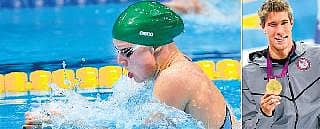 ಈಜುಕೊಳದಲ್ಲಿ ರುತಾ ಅಬ್ಬರ