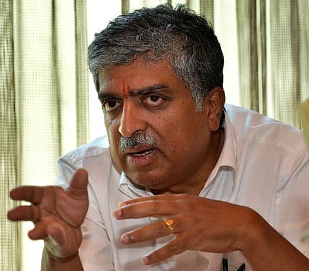 ನಂದನ್ ನಿಲೇಕಣಿ – ಪ್ರಜಾವಾಣಿ ಚಿತ್ರ: ಆನಂದ ಬಕ್ಷಿ