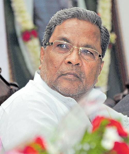 ಪೂಜೆಯಲ್ಲಿ ಪಾಲ್ಗೊಂಡ ಸಿದ್ದರಾಮಯ್ಯ