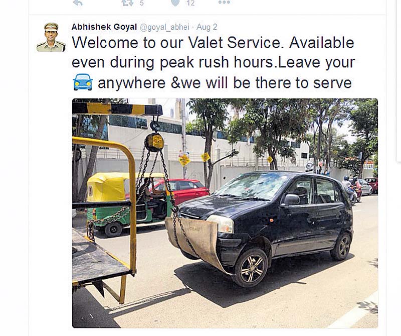 ವ್ಯಾಲೆಟ್ ಪಾರ್ಕಿಂಗ್ ವ್ಯವಸ್ಥೆ: ಶುಲ್ಕ ₹750 ಮಾತ್ರ!