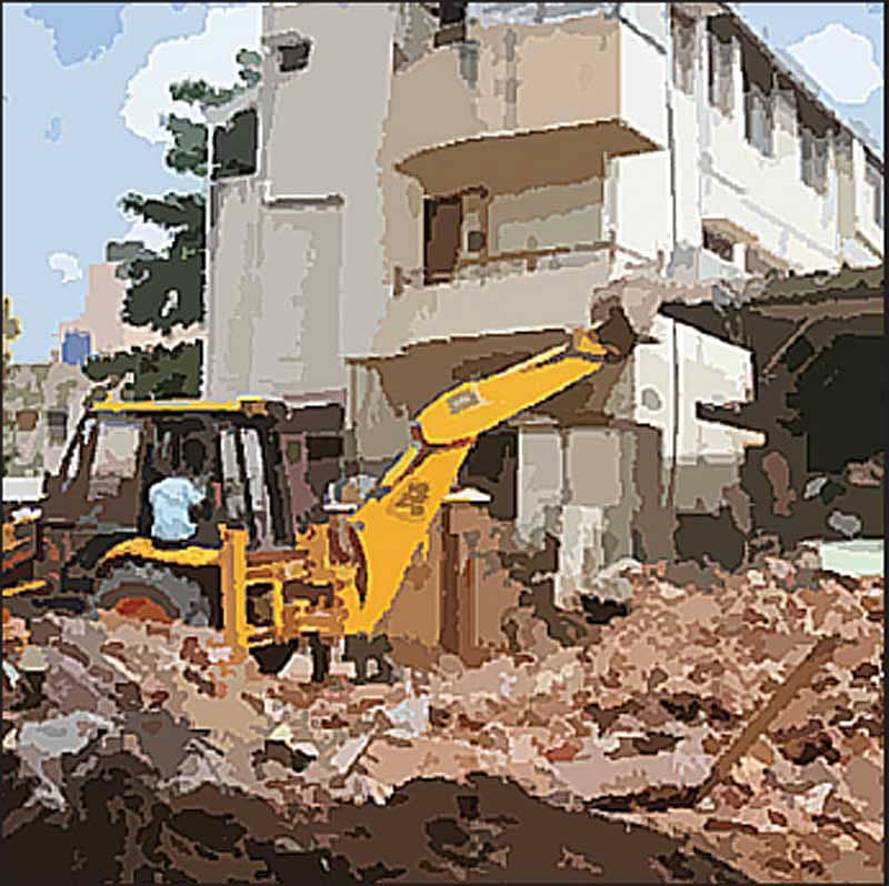 ರಾಜಕಾಲುವೆ ಒತ್ತುವರಿ ತೆರವು ಅಧಿಕಾರಿಗಳಿಗೂ ಶಿಕ್ಷೆ ಆಗಲಿ