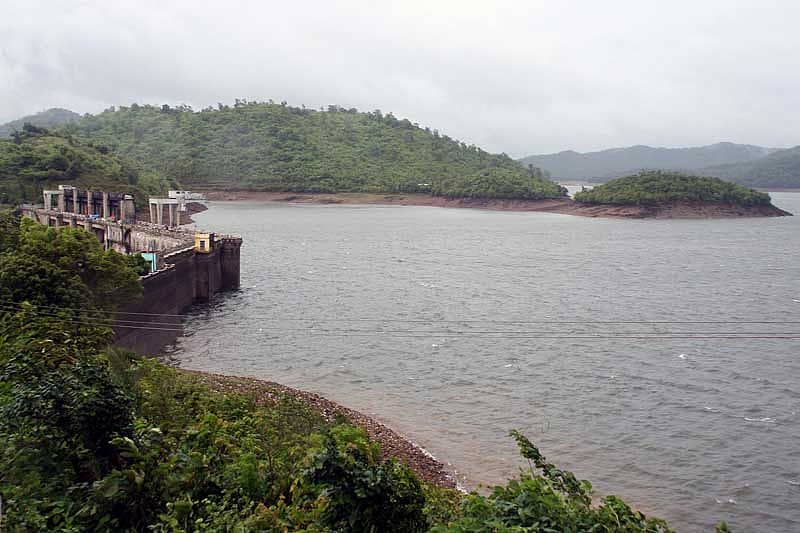 ಭದ್ರಾ ಜಲಾಶಯದ ಸಂಗ್ರಹ ಚಿತ್ರ.