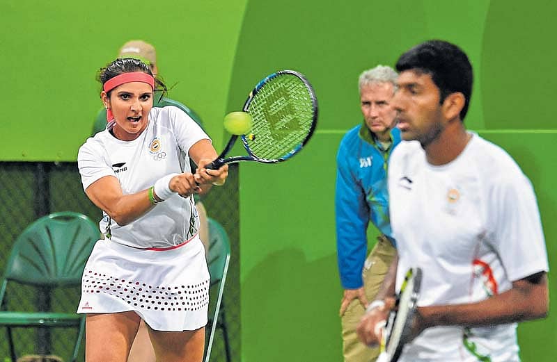 ಸೆಮಿಫೈನಲ್ಗೆ ಸಾನಿಯಾ – ಬೋಪಣ್ಣ ಜೋಡಿ