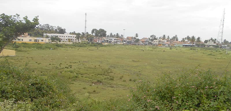 ಕೆ.ಆರ್.ಪೇಟೆ ತಾಲ್ಲೂಕಿನ ಬೂಕನಕೆರೆ ಬಸ್ ನಿಲ್ದಾಣ ನಿರ್ಮಿಸಲು ಉದ್ದೇಶಿಸಿರುವ ಭೂಮಿ