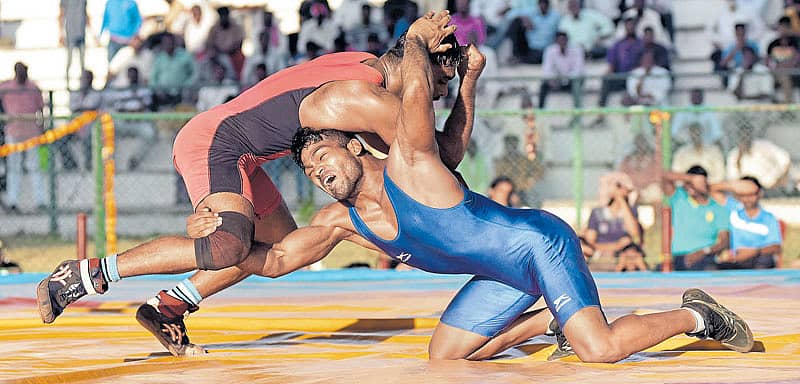 ದಸರಾ ಕುಸ್ತಿ ರೋಮಾಂಚನ...