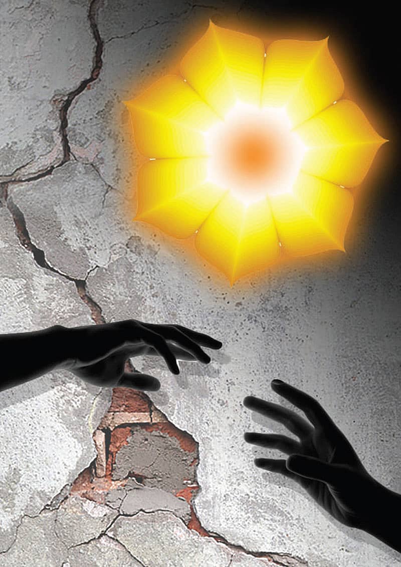 ದೇವರು ಸ್ಥಾವರದಲ್ಲಿಲ್ಲ; ಸ್ಥಾವರದ ಬಿರುಕಿನಲ್ಲಿದ್ದಾನೆ