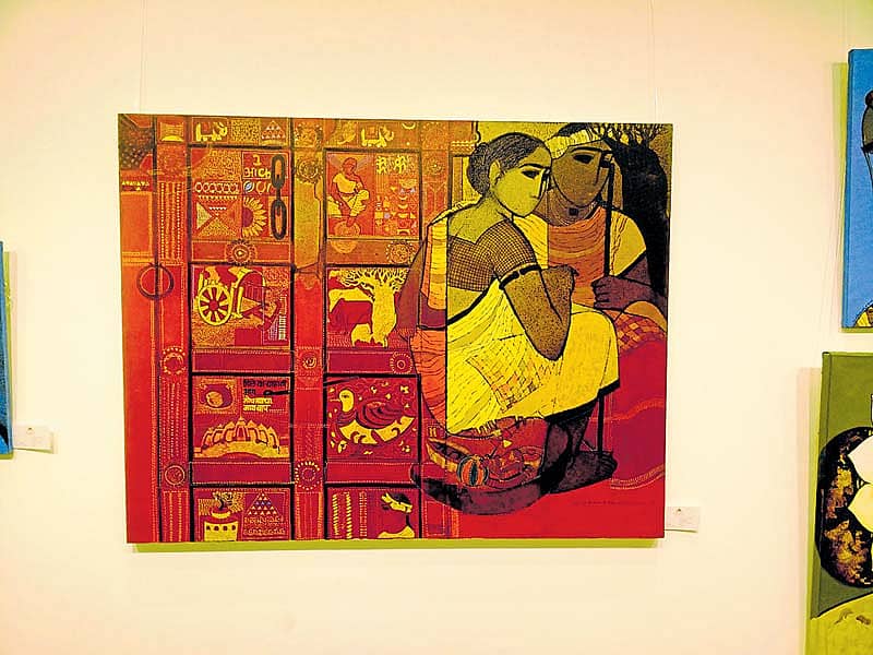 ಯುವ ಕಲಾವಿದರ ಕಲಾಕೃತಿಗಳ ಸೊಬಗು