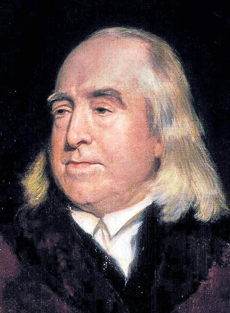 ಬ್ರಿಟಿಷ್ ತತ್ತ್ವಶಾಸ್ತ್ರಜ್ಞ ಜೆರಮಿ ಬೆಂಥಮ್