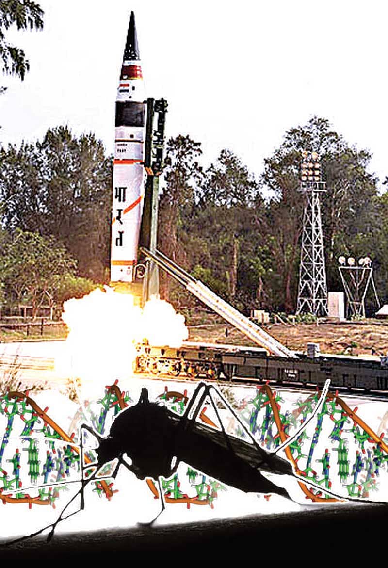 ಗಡಿಯೊಳಗಿನ ವೈರಿಯತ್ತ ಅಕ್ಷೋಹಿಣಿ ಕ್ಷಿಪಣಿ