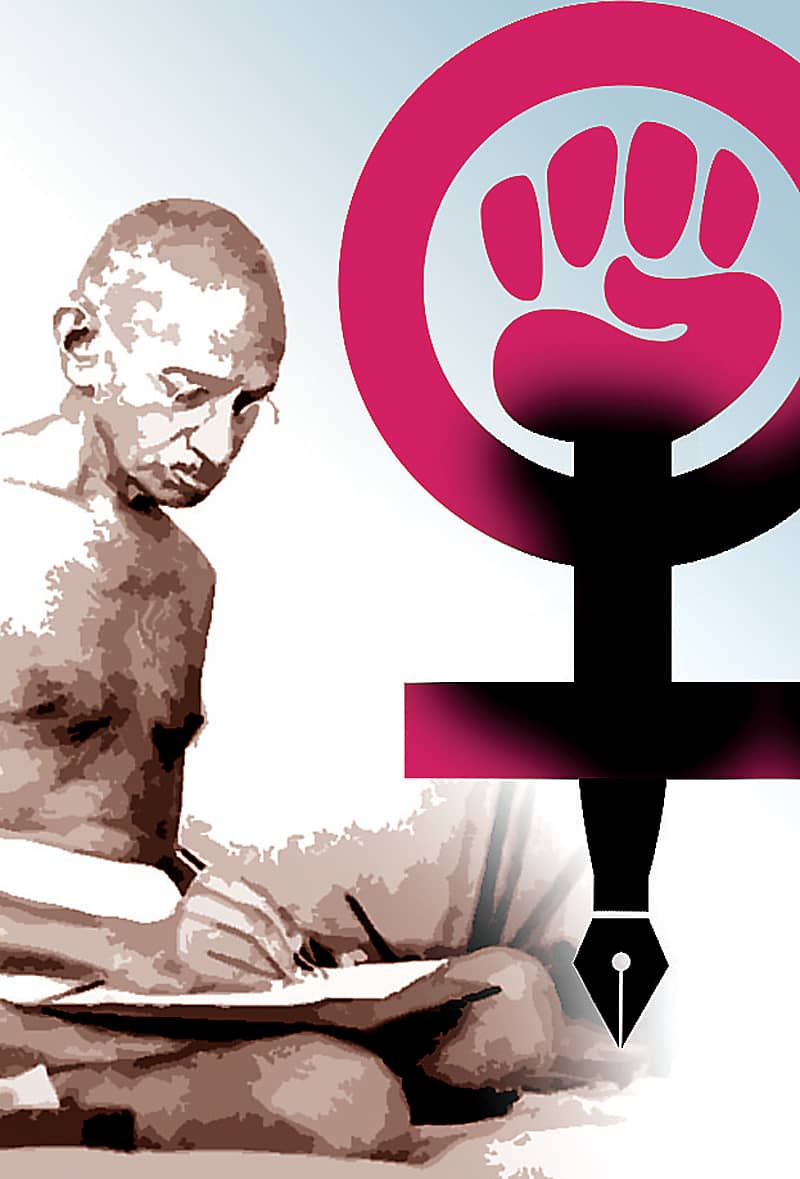 ಗಾಂಧಿಯವರೊಂದಿಗೆ 11 ಯುವತಿಯರ ವಾಗ್ವಾದ