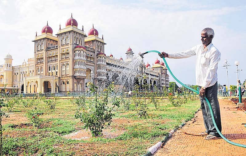 ಮೈಸೂರು ಅರಮನೆಯಲ್ಲಿ ಜಲ ಸ್ವಾವಲಂಬನೆ