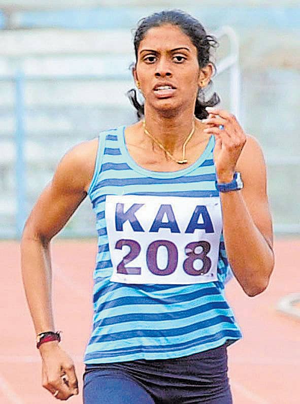 ಚಿನ್ನ ಗೆದ್ದ ಕರ್ನಾಟಕದ ಎಂ.ಆರ್. ಪೂವಮ್ಮ