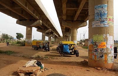 ಬೀಡಗಾನಹಳ್ಳಿ ಮೇಲ್ಸೇತುವೆಯ ಒಂದು ನೋಟ