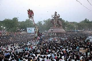 ಕನಕ ದುರ್ಗಮ್ಮ ಸಿಡಿ ಬಂಡಿ ರಥೋತ್ಸವ