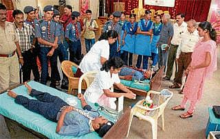 ಸ್ಕೌಟ್ಸ್‌-ಗೈಡ್ಸ್‌: 35 ಮಂದಿ ರಕ್ತದಾನ