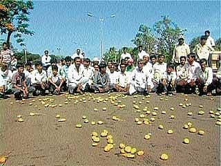 ವ್ಯಾಪಾರಿಗಳ ಮೌನ ಪ್ರತಿಭಟನೆ