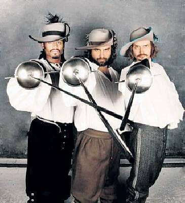 ಪಿಕ್ಸ್‌ನ ತ್ರಿ ಮಸ್ಕೆಟಿಯರ್ಸ್