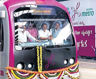 ದ.ಭಾರತದಲ್ಲೇ ಪ್ರಥಮ ಮೆಟ್ರೊ