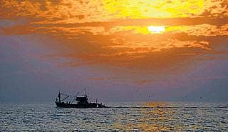 ಕಾರವಾರ ತೀರದಲ್ಲಿ ಬಣ್ಣದ ಓಕುಳಿ