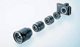 ಸಣ್ಣ ಕ್ಯಾಮೆರಾದಲ್ಲಿ ಎಸ್ಎಲ್ಆರ್ ಸವಲತ್ತು