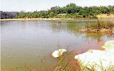 ತೀರ್ಥಹಳ್ಳಿ ತಾಲ್ಲೂಕಿನಲ್ಲಿ ಹರಿಯುವ ತುಂಗಾ ನದಿ.