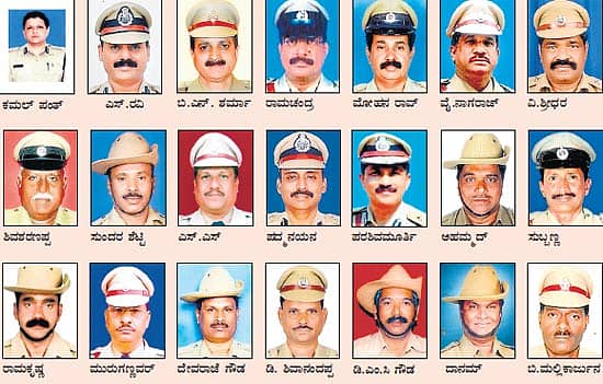 ಪೊಲೀಸ್‌ ಅಧಿಕಾರಿಗಳಿಗೆ ರಾಷ್ಟ್ರಪತಿ ಪದಕ