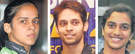 ಇಂಡಿಯಾ ಓಪನ್‌ ಬ್ಯಾಡ್ಮಿಂಟನ್‌ ಸರಣಿಯ ಸಿಂಗಲ್ಸ್‌ನಲ್ಲಿ ಸೈನಾ ನೆಹ್ವಾಲ್‌, ಪರುಪಳ್ಳಿ ಕಶ್ಯಪ್‌, ಪಿ.ವಿ. ಸಿಂಧು ಭರವಸೆ ಎನಿಸಿದ್ದಾರೆ