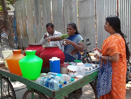 ತಳ್ಳುಗಾಡಿಯಲ್ಲಿ ಮಜ್ಜಿಗೆ, ಅಂಬಲಿ