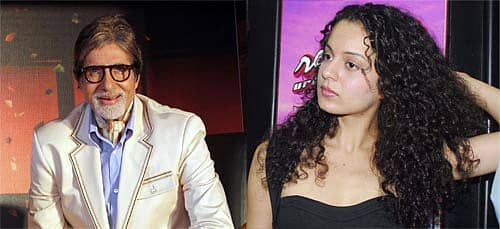 ಅಮಿತಾಭ್, ಕಂಗನಾ ಅತ್ಯುತ್ತಮ ನಟ, ನಟಿ