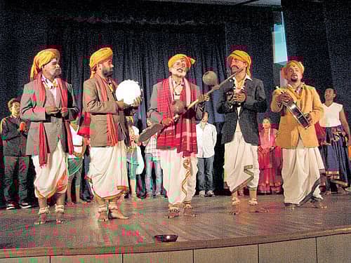 ‘ಮಂಟೇಸ್ವಾಮಿ ಕಥಾ ಪ್ರಸಂಗ’ ನಾಟಕದ ದೃಶ್ಯ